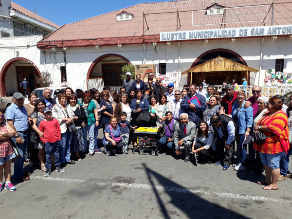 70 juntas de vecinos recibieron generadores a trav&eacute;s de Presupuesto Participativo