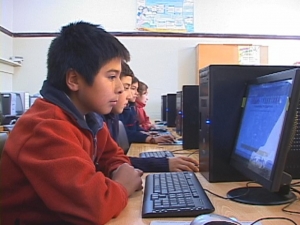 Niños sanantoninos comenzaron a votar de manera digital en Presupuesto Participativo