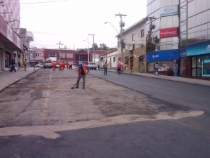 Re-asfaltaron calzada de calle bombero Bartolomé Molina