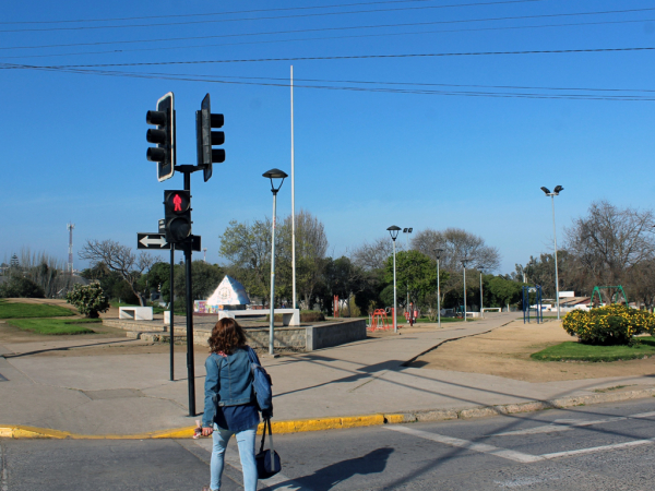 Se robaron bandera nacional instalada en plaza Ren&eacute; Schneider