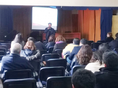 Docentes de establecimientos educacionales municipales se capacitan en Convivencia Escolar