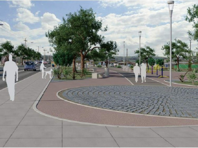 Municipalidad de San Antonio presentó proyecto de Parque de Avenida Curicó a vecinos