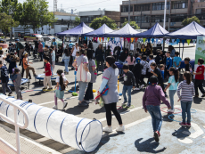 San Antonio da inicio a las actividades de la Teletón 2024 con una campaña de reciclaje y diversas actividades comunitarias