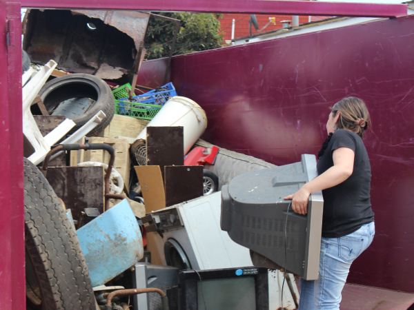 Llolleo alto responde positivamente a campa&ntilde;a de residuos voluminosos
