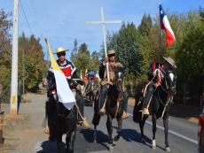 Colorida celebración de la Fiesta de Cuasimodo se vivió en Cuncumén