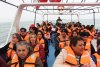 Más de 190 niños y adultos pasearon por la bahía con motivo del 129º aniversario del municipio