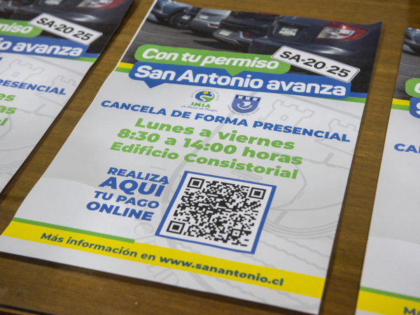 Evite filas: Municipalidad de San Antonio ya est&aacute; atendiendo para renovar el Permiso de Circulaci&oacute;n 2025