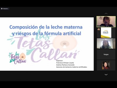 Jornada abord&oacute; los beneficios de la lactancia materna