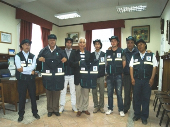 Implementos permitir&aacute;n identificar a sus funcionarios Municipio agradece aporte a EPSA