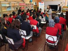 Estudiantes sanantoninos dijeron &ldquo;no a las drogas&rdquo;
