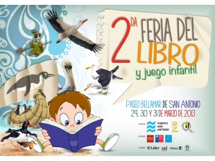 Este fin de semana  se viene la 2&deg; Feria del Libro y Juego Infantil de San Antonio.