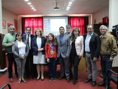 Estudiante del Instituto Bicentenario Jos&eacute; Miguel Carrera  se luce en Sudamericano de Judo de Paraguay