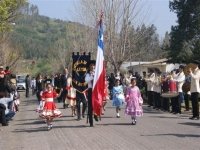 Cuncumen se visti&oacute; de fiesta para rendir honores a la patria