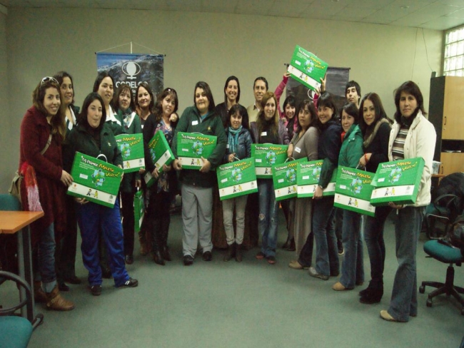 Gracias al aporte de Codelco Divisi&oacute;n El Teniente. Jardines infantiles municipales reciben herramientas para educaci&oacute;n Medio Ambiental.